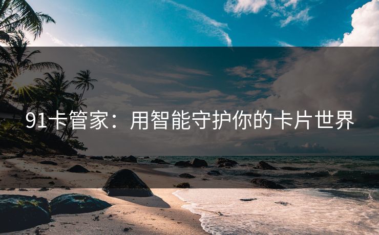91卡管家：用智能守护你的卡片世界